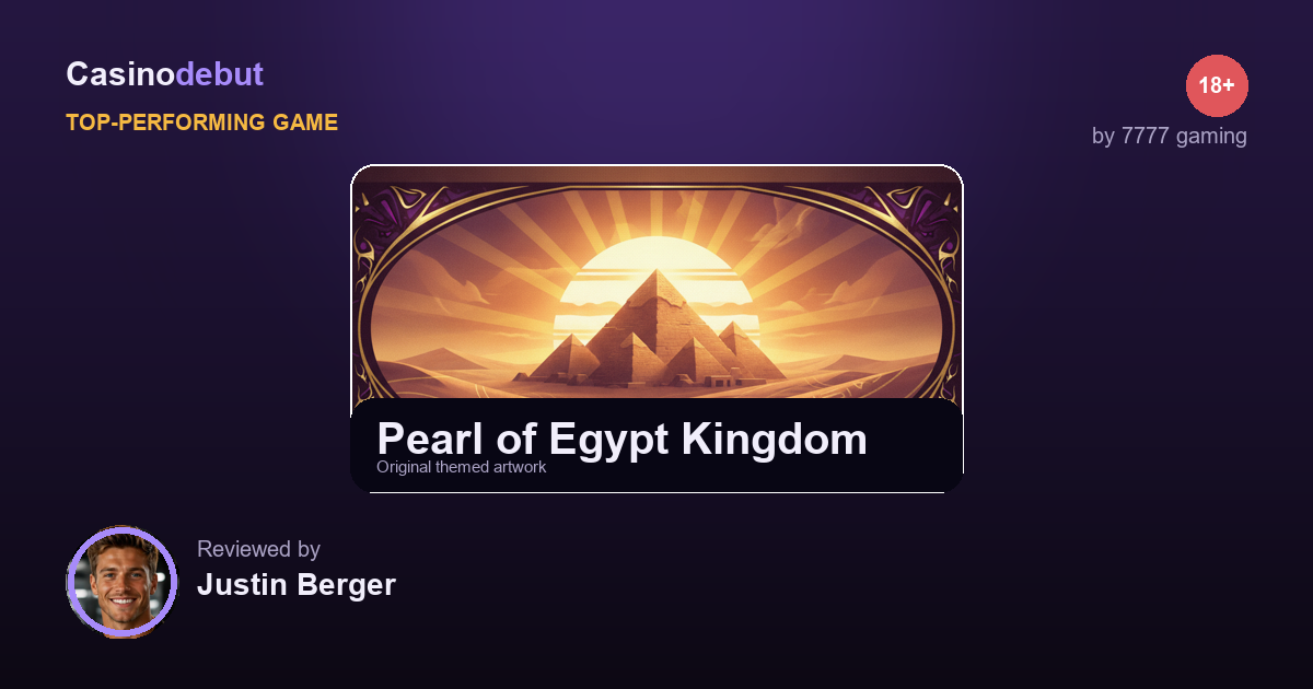Pearl of Egypt Kingdom themed banner