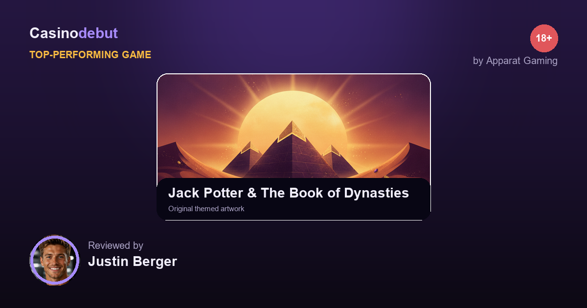 Jack Potter & The Book of Dynasties themed banner