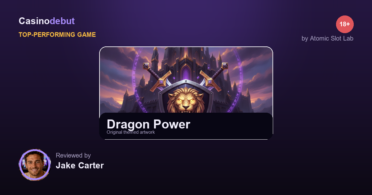 Dragon Power themed banner