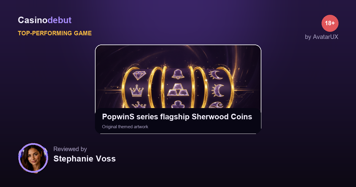 PopwinS series flagship Sherwood Coins themed banner