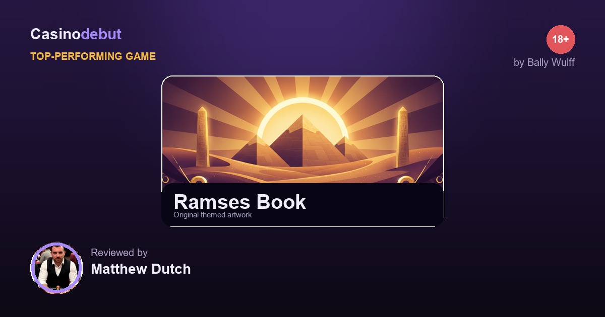 Ramses Book themed banner