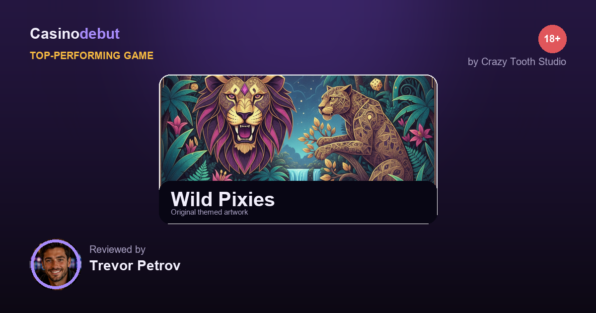 Wild Pixies themed banner