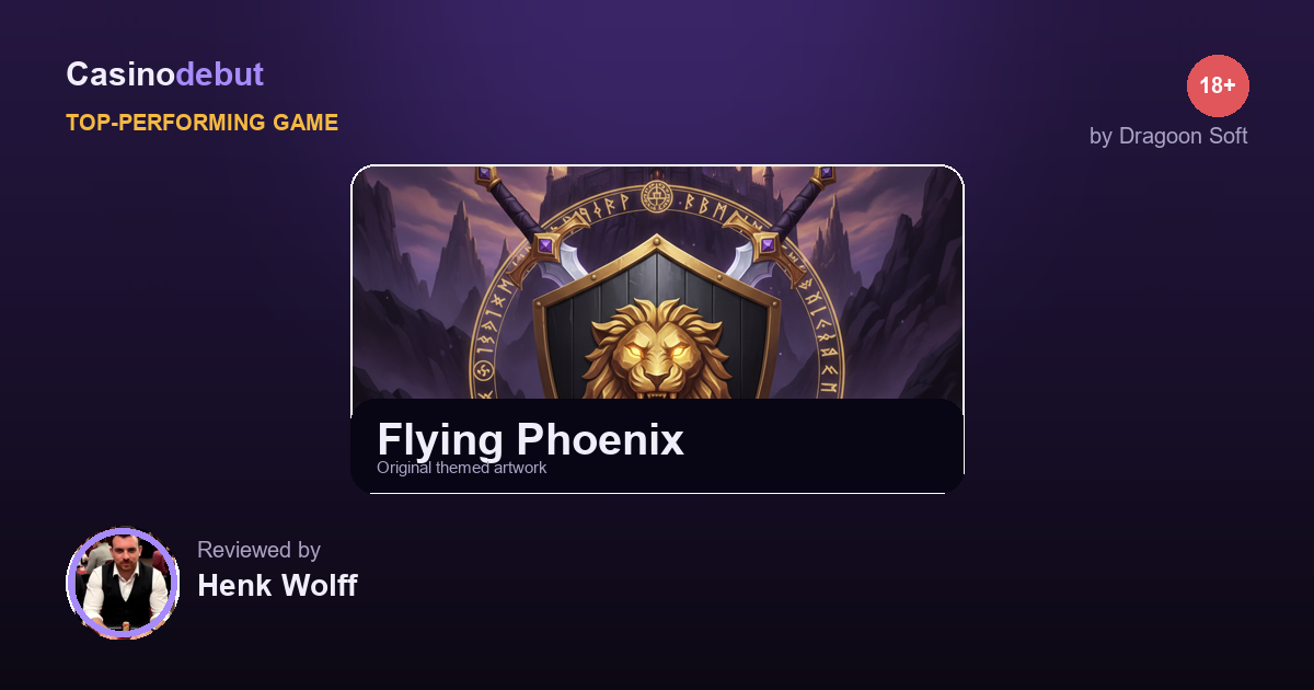 Flying Phoenix themed banner