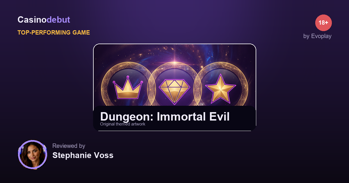 Dungeon: Immortal Evil themed banner