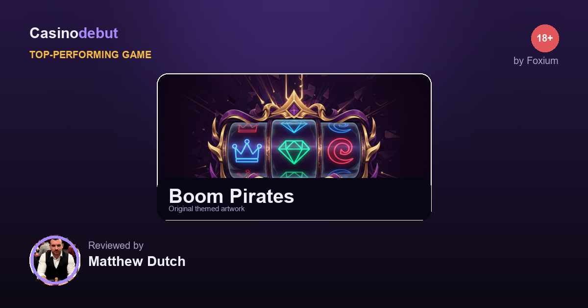 Boom Pirates themed banner