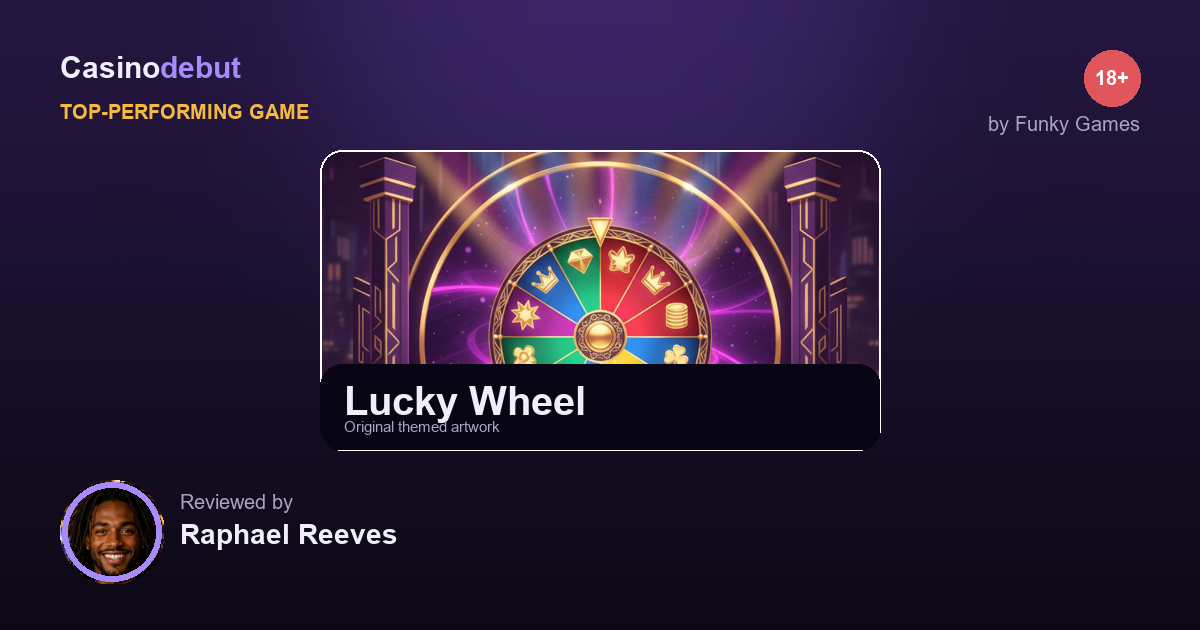 Lucky Wheel themed banner