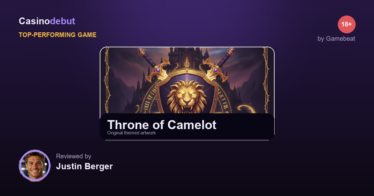 Throne of Camelot themed banner