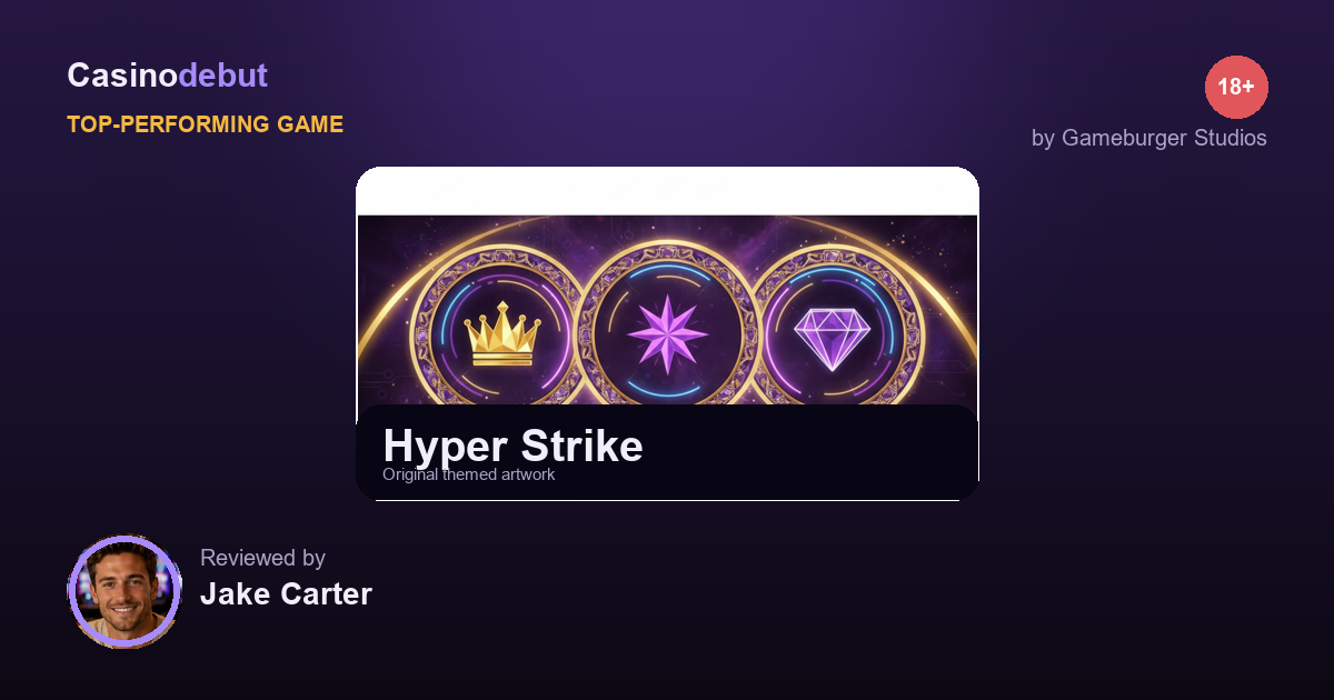 Hyper Strike themed banner