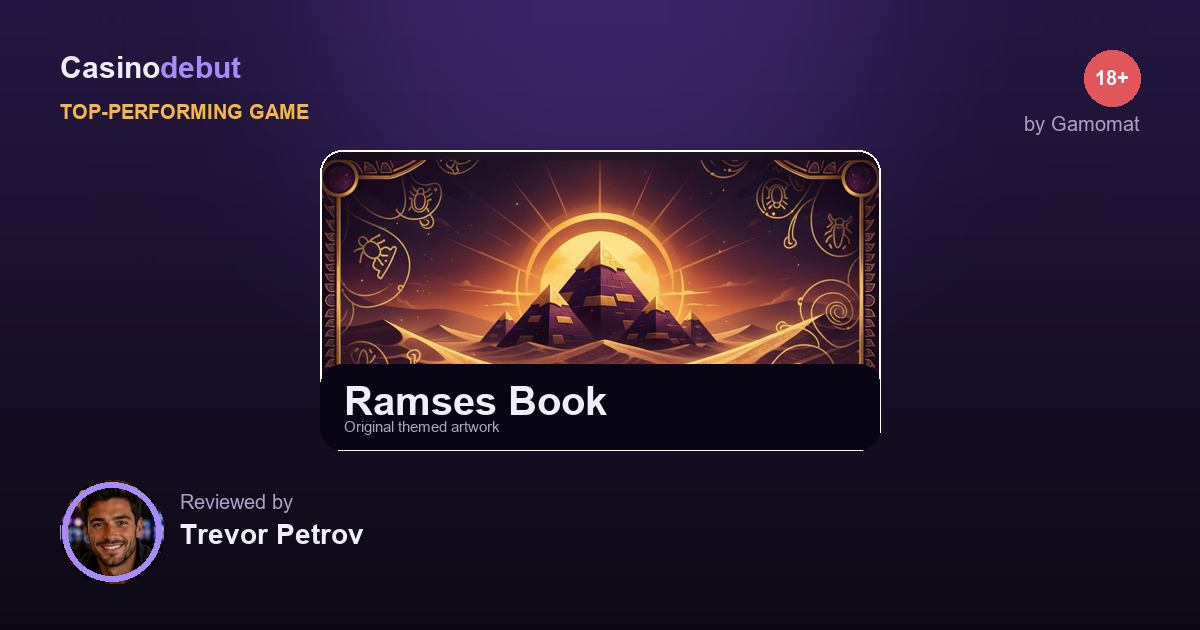 Ramses Book themed banner
