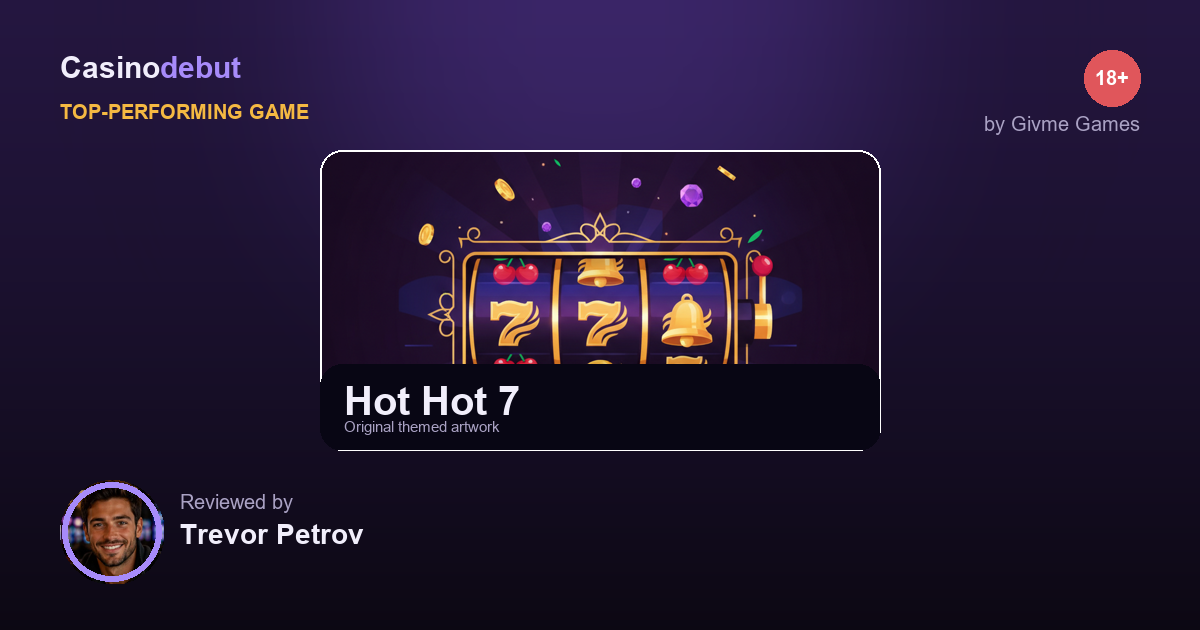 Hot Hot 7 themed banner