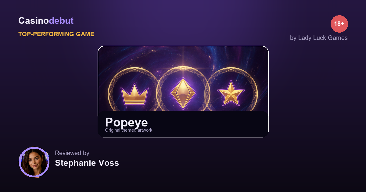 Popeye themed banner