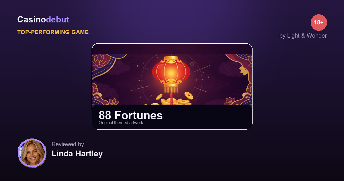 88 Fortunes themed banner