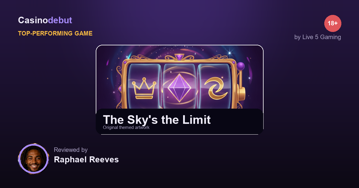 The Sky's the Limit themed banner