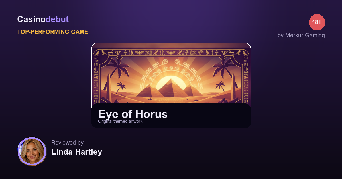 Eye of Horus themed banner