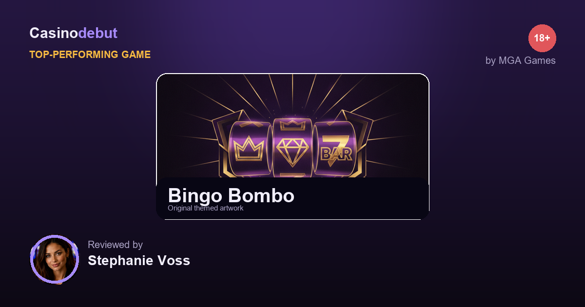 Bingo Bombo themed banner