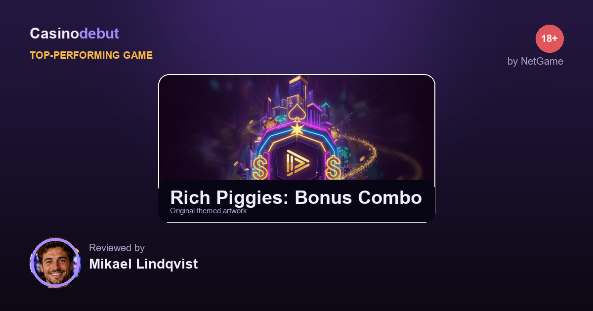 Rich Piggies: Bonus Combo themed banner