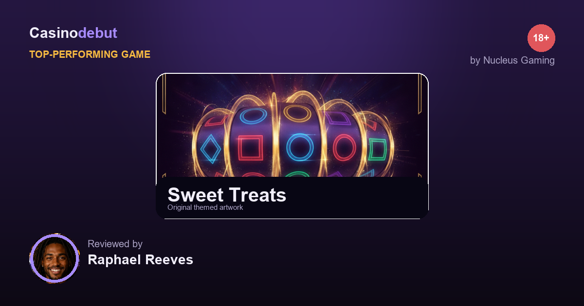 Sweet Treats themed banner