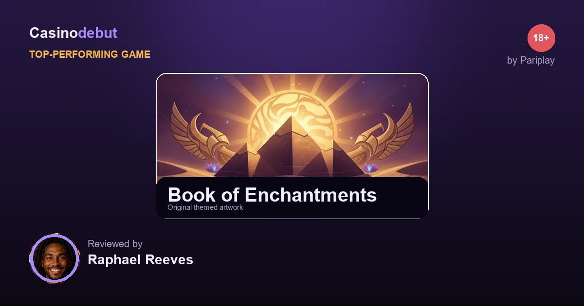Book of Enchantments themed banner