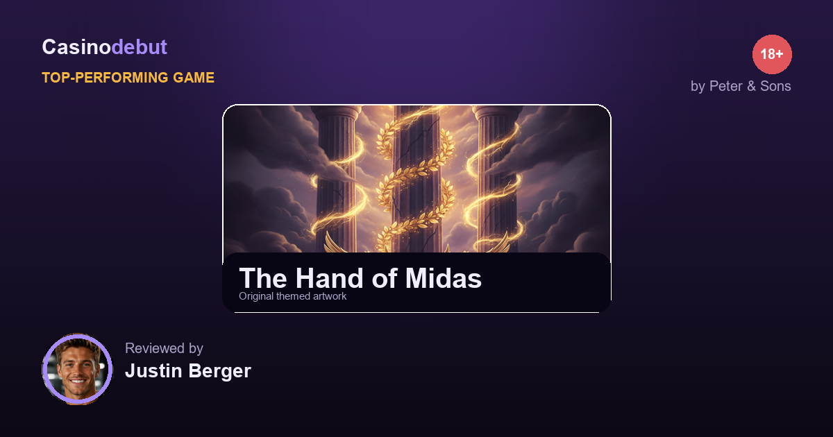 The Hand of Midas themed banner