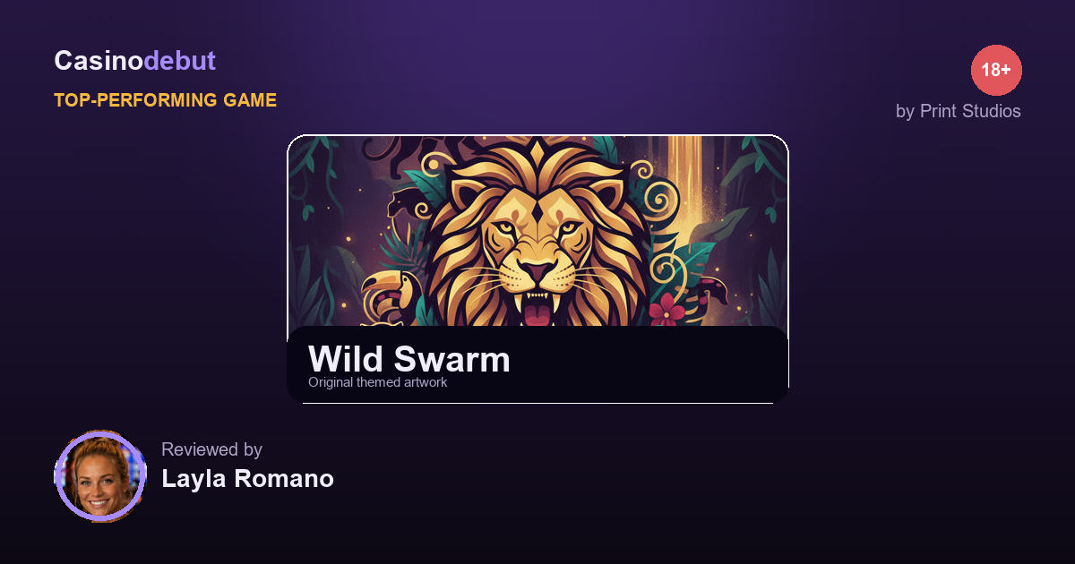 Wild Swarm themed banner