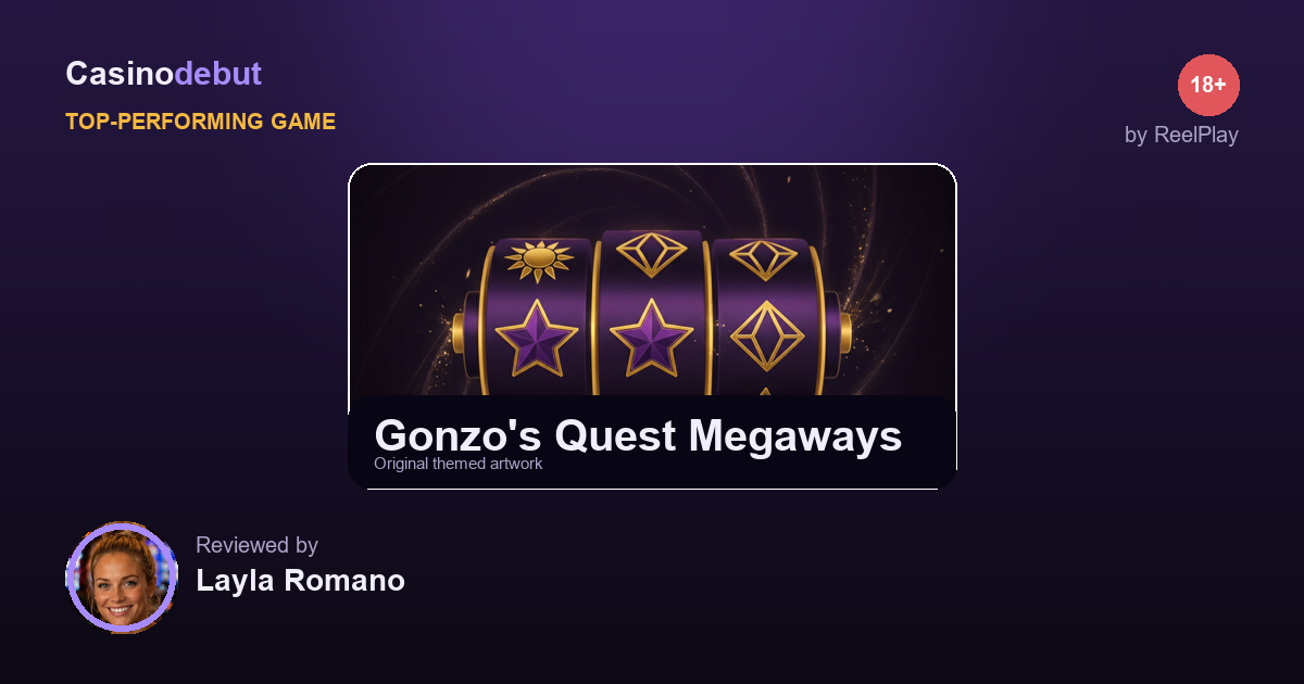Gonzo's Quest Megaways themed banner
