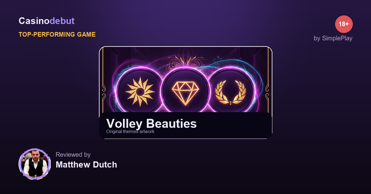 Volley Beauties themed banner