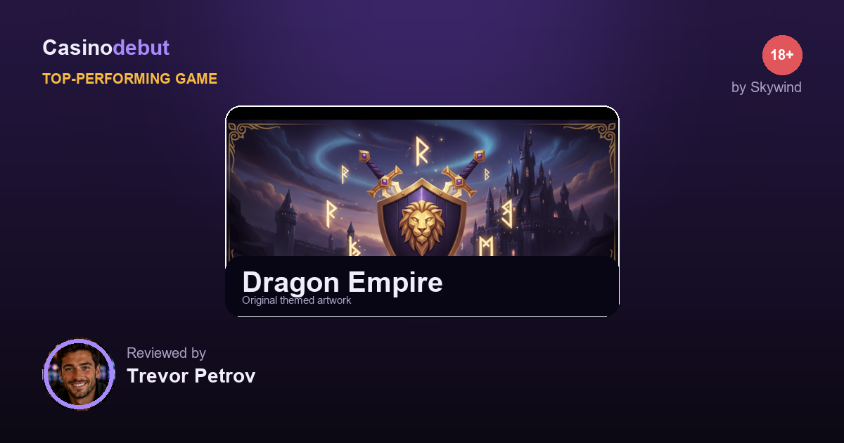 Dragon Empire themed banner