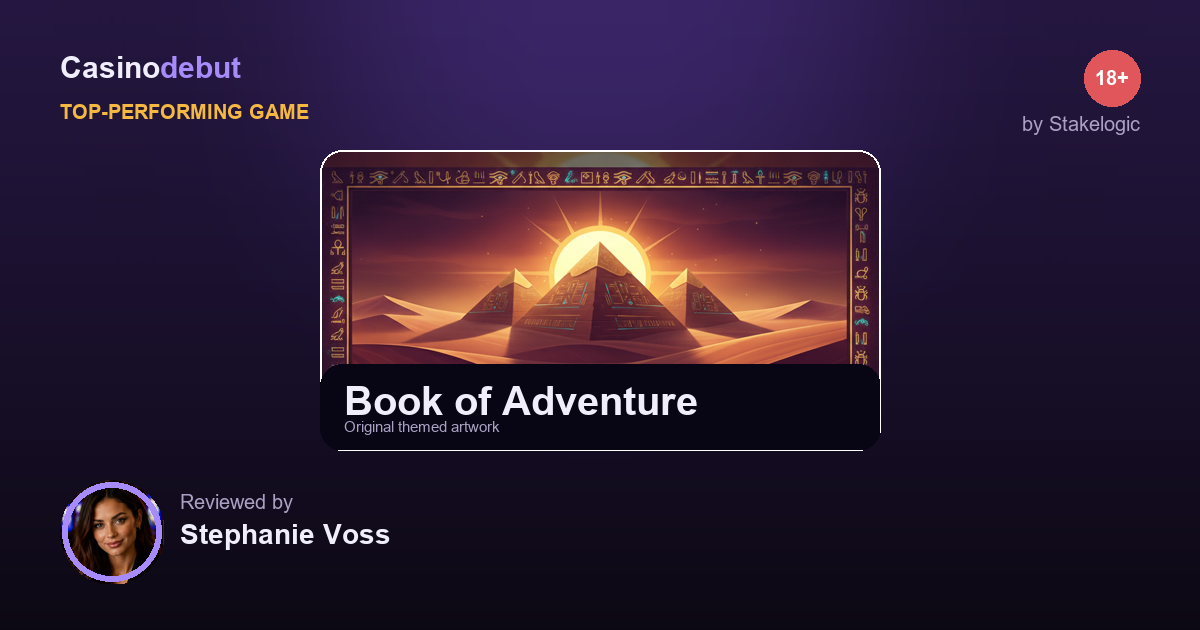 Book of Adventure themed banner