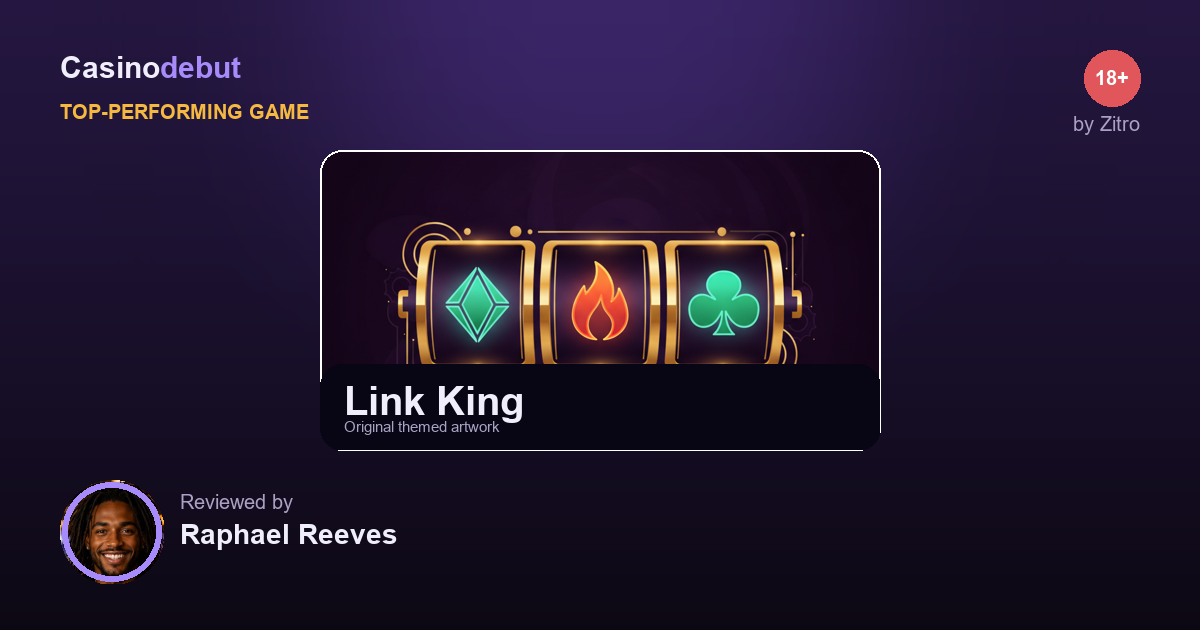 Link King themed banner